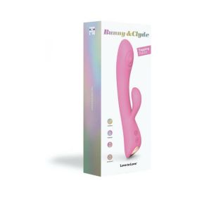 Bunny & Clyde Dual Stimulator Pink Passion