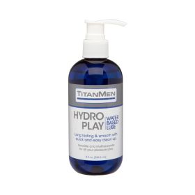 Titanmen Hydro Play Water Based Glide 8oz.