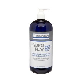 Titanmen Hydro Play Water Based Glide 32oz.