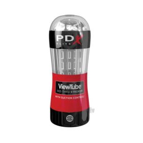 PDX Elite Viewtube Stroker - Clear