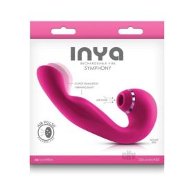 Inya Symphony Suction Dual Stimulator Pink