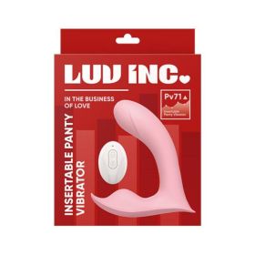 Luv Inc Pv71 Insertable Panty Vibrator Pink