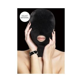 Ouch Velvet & Velcro Mask With Mouth Opening