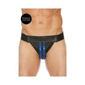 Ouch Jock Front Zip Blue S/M