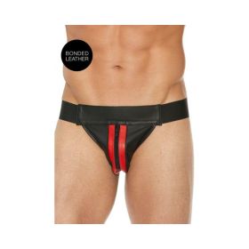 Ouch Jock Front Zip Red L/XL