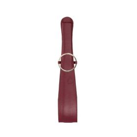 Ouch Halo Belt Flogger Burgundy