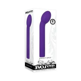 Evolved Sweet Spot Rechargeable Silicone Purple