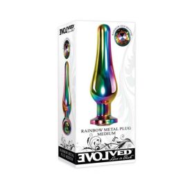 Evolved Rainbow Metal Plug Medium