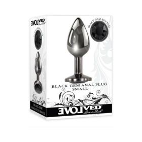 Evolved Black Gem Anal Plug Small