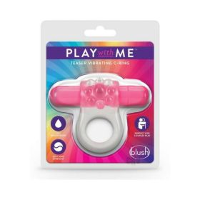 Play With Me  Teaser Vibrating C-ring  Pink