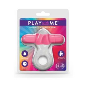 Play With Me - Delight Vibrating C-ring - Pink