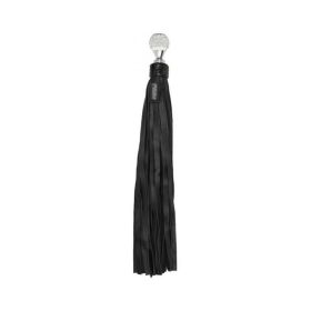 Classic Designer Round Sparkling Handle With Calf Softy Leather Flogger