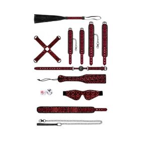 Ouch! Luxury Bondage Kit  Burgundy