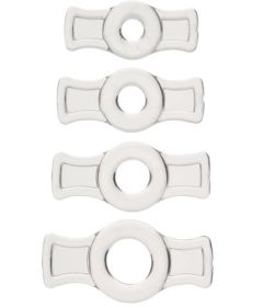 Titanmen Tools Cock Ring Set - Clear