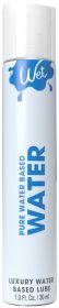 Wet Water - Luxury Waterbased Lubricant 1 Oz