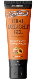 Goodhead - Oral Delight Gel - Peach - 4 Oz.