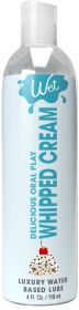 Wet Delicious Oral Play - Whipped Cream -  Waterbased Flavored Lubricant 4 Oz