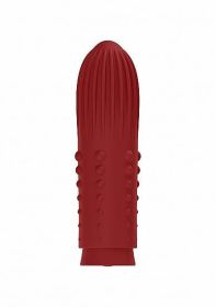 Elegance Lush Turbo Rechargeable Bullet Vibrator Red