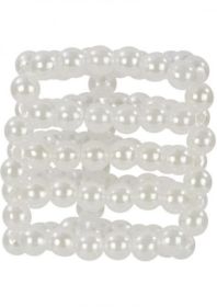 Peal Stroker Beads Small 1.5 Inch - White