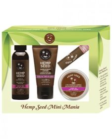 Earthly Body Hemp Seed Mini Mania Kit Skinny Dip