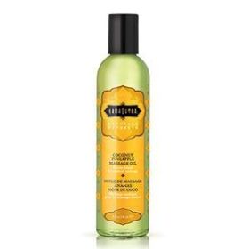 Naturals Massage Oil Coconut Pineapple 8oz