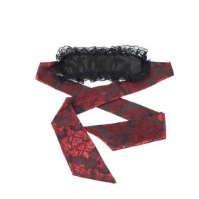 Scandal Eye Mask Black/Red