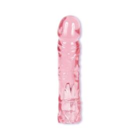 Vac-U-Lock 8" Crystal Jellies Dong - Pink