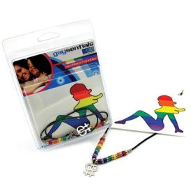 Gaysentials Necklace Sticker Combo Female