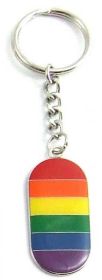 Gaysentials Enamel Key Chain Flag