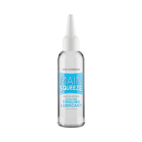 Main Squeeze Cooling Tingling Water Based Lubricant 3.4oz