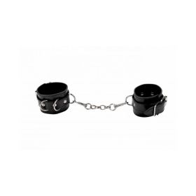 Ouch! Leather Cuffs - Black