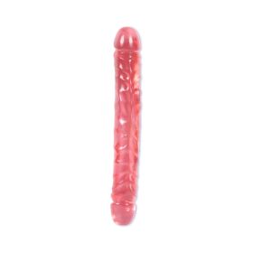 Jellies Jr Double Dong 12 Inch - Pink