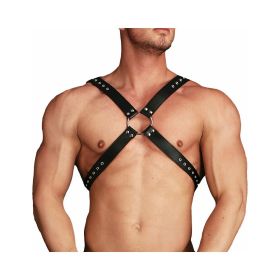 Ouch! Adonis - High Halter - Black