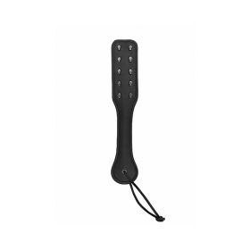 Ouch! Skulls & Bones Paddle With Skulls - Black