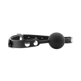 Ouch Silicone Ball Gag Black O/S