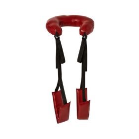 Sportsheets Saffron Thigh Sling Black Red Sex Position Strap