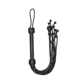 Ouch! Pain - Saddle Leather Braided Flogger