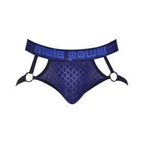 MP Diamond Mesh Jock Ring Nav SM