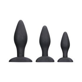 Ouch Apex Butt Plug Set Black