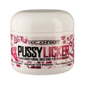 Pussy Licker: Strawberry 2oz. Jar