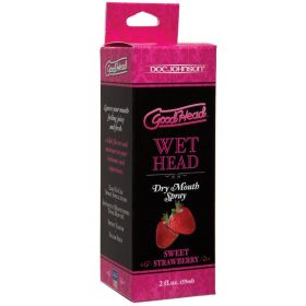 GoodHead Wet Head Dry Mouth Spray-Strawberry 2oz