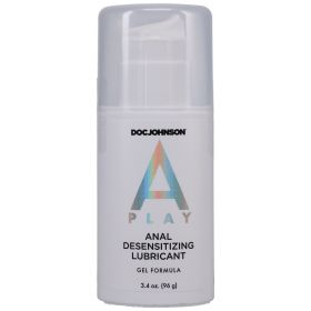 A-Play - Anal Desensitizing Lubricant - Gel  Formula - 3.4 Fl. Oz. - Bulk