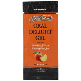 Goodhead - Oral Delight Gel - Peach - 0.24 Oz