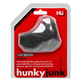 Hunkyjunk Clutch Cock Ball Sling - Tar