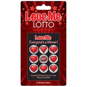 Love Me Lotto Scratch Off Tickets 12 Pack