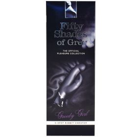 Fifty Shades of Grey Greedy Girl Rabbit-Black 9.5"