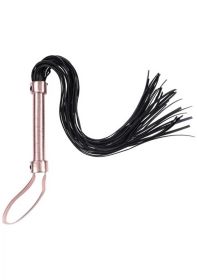 Brat Flogger - Black / Rose Gold