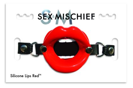 Sex and Mischief Silicone Lips - Red