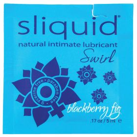 Sliquid Swirl Foil Packet-Blackberry Fig .17oz