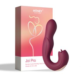 Joi Pro - Remote Control G-Spot and Clit  Stimulator - Maroon